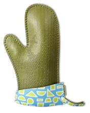 FoamEra Mitts - Geometric Green