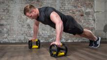 Ab Roller and Push-Up Wheel